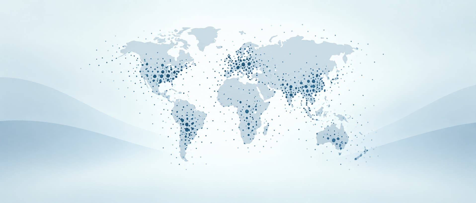 World map dotted with case clusters, for measles cases in 2026 and vaccination coverage